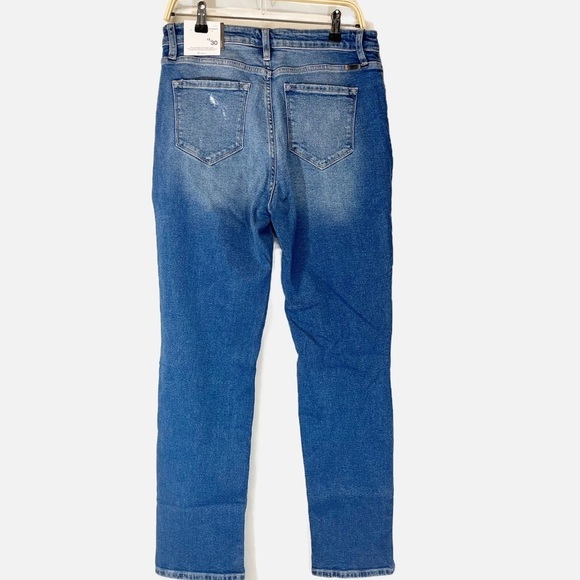 NWT KanCan - Women's Sultana High Rise Slim Straight Jean Medium Wash Size 13/30 - Picture 4 of 11